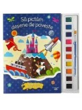 Cumpara ieftin Sa pictam desene de poveste. Carte de colorat cu pensula si acuarele/***