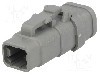 Conector auto, DTM, 4 pini, DEUTSCH - DTM06-4S-E007