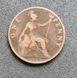 Marea Britanie One penny 1899, Europa