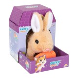 Jucarie de plus interactiva, Puffy Friends, Iepuras, Bej