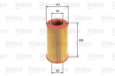 VALEO 585614 Filtru aer foto