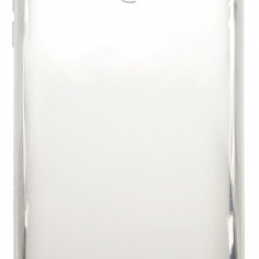 Husa silicon slim transparenta cu margini electroplacate argintii pentru Nokia 3 2017