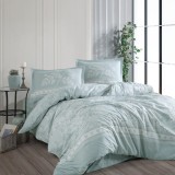 Lenjerie de pat ranforce clasy king size (devlin)
