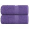Gossi prosoape de sapun 2 buc violet 30x30 cm 360 g/m2 100% bumbac