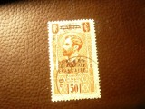 Timbru 1936 Africa Ecuatoriala Franceza val. 50c stampilat