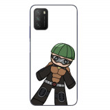 Husa compatibila cu Xiaomi Poco M3 Silicon Gel Tpu Model One Punch Man Mumen Rider