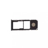 Suport SIM Samsung Galaxy A10s A107 Negru Single SIM Original