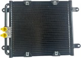 Condensator climatizare AC Audi R8; Lamborghini Gallardo 13, Huracan, motor: 4.2 V8, 5.2 V10, Condenser fara uscator, 345x290x16, miez si rezervor