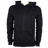 Hanorac KORDA Kore Zip, Black, Marime 2XL