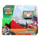 PATRULA CATELUSILOR FILMUL CU DINOZAURI SET VEHICUL CU RAMPA SI FIGURINA MARSHALL