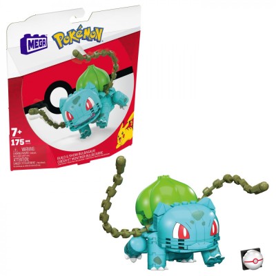 POKEMON MEGA CONSTRUX SET DE CONSTRUCTIE BULBASAUR foto