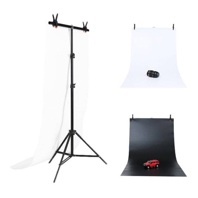 Photo studio background support Puluz 70x200cm + Backdrops 2 pcs DCA0976 foto