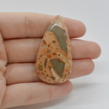 Cabochon jasp leopard 48x26x7mm c26