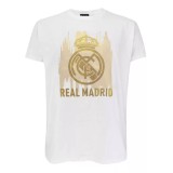 Real Madrid tricou de bărbați No88 white gold - M