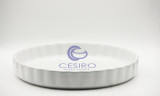 Vas Ceramic Termorezistent Rotund Alb &empty; 28 Cesiro