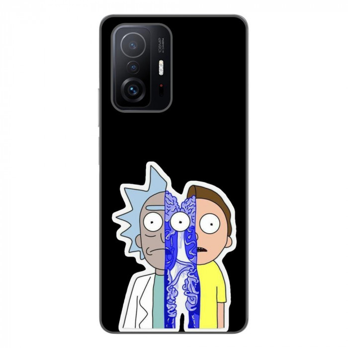 Husa compatibila cu Xiaomi Mi 11T, Mi 11T Pro Silicon Gel Tpu Model Rick And Morty Connected