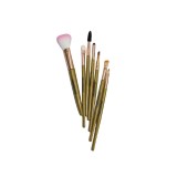 Pensule machiaj, Makeup Brush, 7 pensule, Verde