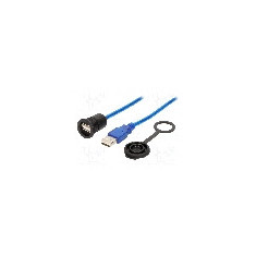 Conector {{Tip conector}}, piuli&#355;a din spate, pt. montare pe panou, ENCITECH - 1310-1002-05