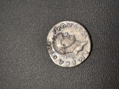 Moneda Denar Imperiul Roman Vespasiano (69-79)