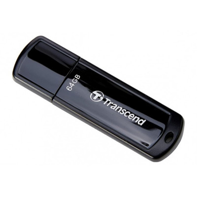 Stick memorie USB Transcend Jetflash 700, 64 GB, USB 3.1, Negru foto