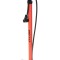 Pompa din otel, cu manometru, lungime 66cm, culoare rosu, valva AV,DV,FV Cod:588080763RM