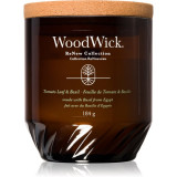 Woodwick Tomato Leaf &amp; Basil lum&acirc;nare parfumată 184 g