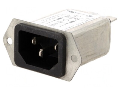 Conector Alimentare AC IEC 60320 1A 250V foto