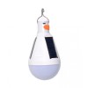 Bec elSales ELS-BL7 cu LED 7 W si incarcare solara , 6500 k , agatatoare metalica , alb