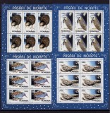 Cumpara ieftin ✅ RO 1998 ,LP 1458 a ,&quot; Pasari de noapte &quot; ,serie in coli mici de 6 marci ,MNH, Nestampilat