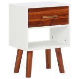 Cumpara ieftin Noptiera, 40x30x57 cm, lemn masiv de acacia,