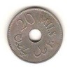 SV * Palestina 20 MILS 1935 * +/- AUNC, Asia, Cupru-Nichel