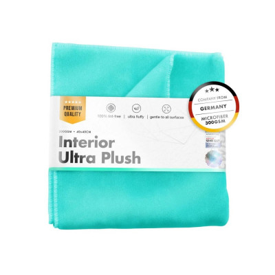 Laveta Microfibre Delicata ChemicalWorkz Ultra Plush Towel, 300 GSM, Turcoaz, 40 x 40cm foto
