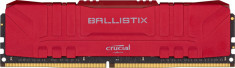 Memorie Crucial Ballistix Red 8GB (1x8GB) DDR4 3200MHz CL16 foto