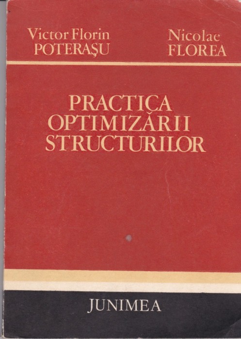 AS - VICTOR FLORIN - PRACTICA OPTIMIZARII STRUCTURILOR