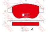 Set placute frana,frana disc PEUGEOT 207 (WA, WC) (2006 - 2016) TRW GDB1464DTE