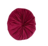 Cumpara ieftin Set 2 perne decorative poliester visiniu Artemis 40 cm
