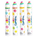 Radiera creion Jumbo, cu cerculete, curcubeu, cifre si litere, 13. 5cm Trendhaus CH31299