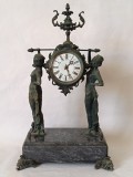 Magnific Ceas de șemineu francez &ndash; secolul al XIX-lea