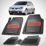 Covorase Volkswagen Golf 5 Hatchback 5 usi Compatibile 2003-2009 | Black/Red