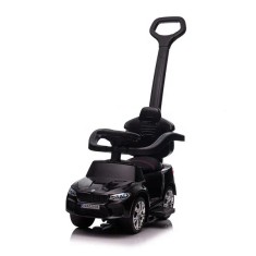 Masinuta cu maner, 2 in 1, pentru copii, BMW M5, PREMIUM, culoare Neagra foto
