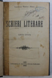 SCRIERI LITERARE - IASI 1895 IONESCU RAICU RION