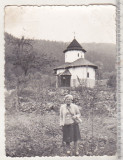 Bnk foto Biserica Schitului Agapia Veche - cca 1960, Alb-Negru, Romania de la 1950, Cladiri