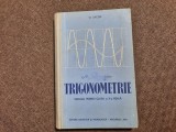 TRIGONOMETRIE MANUAL PENTRU CLASA A X A REALA O SACTER