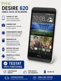 Telefon HTC Desire 620, 5", 1GB RAM, 8GB, 8MP, 4G, Android, Albastru/Negru/Gri/Alb - Second Hand