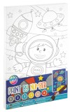 Tablou pictura pe numere - Astronaut PlayLearn Toys, Moxy