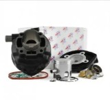 Set motor + chiulasa Aprilia RS - RX - Red Rose - Motorhispania - Peugeot XR6 - Yamaha TZR (Minarelli AM6) 2T LC 80cc D49 mm bolt 12
