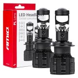Set becuri H7 cu led cu lupa, CANBUS