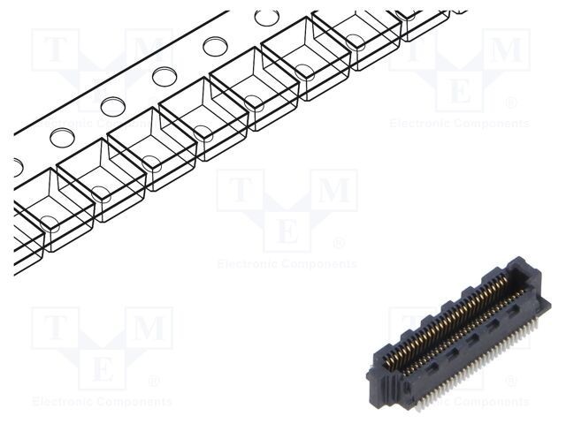 Conector PCB-PCB mamă PIN 30 0,4mm SS4 aurit SMT 1,6A SAMTEC