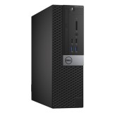 Unitate PC Refurbished Dell OptiPlex 7040 SFF, Intel Core I3-6100, 8 GB RAM, 250 GB SSD, Windows 10 Pro, Stare Corecta