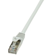 PATCH CORD FTP LOGILINK Cat5e, cupru-aluminiu, 0.5 m, gri, AWG26, ecranat &amp;quot;CP1022S&amp;quot; (timbru verde 0.08 lei)